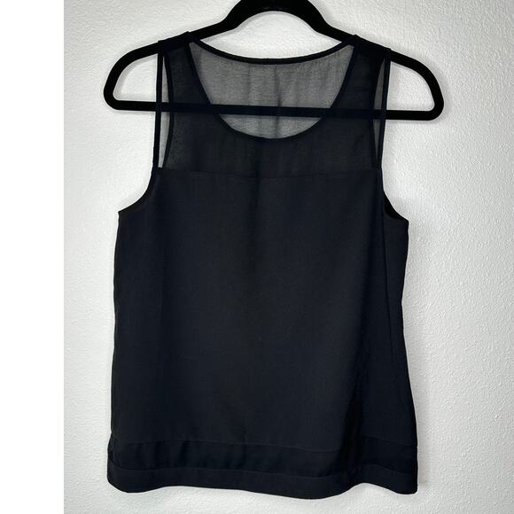 Jack Black Sheer Mixed Media Sleeveless Round Neck Tank Top S - Picture 6 of 10